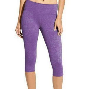 Athleta Chauturanga High Rise Crop Purple Small